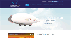 Desktop Screenshot of aerovehicles.net